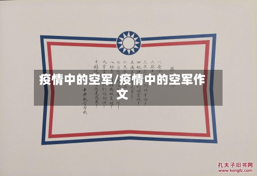 疫情中的空军/疫情中的空军作文-第2张图片