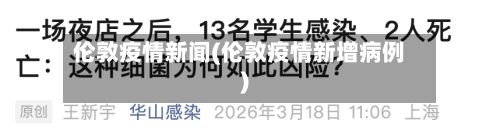伦敦疫情新闻(伦敦疫情新增病例)