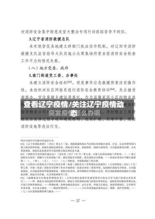 查看辽宁疫情/关注辽宁疫情动态