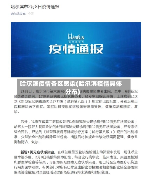 哈尔滨疫情各区感染(哈尔滨疫情具体分布)