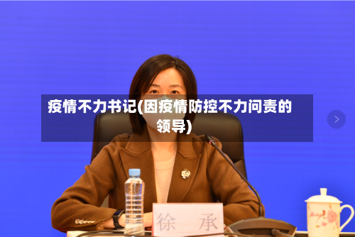 疫情不力书记(因疫情防控不力问责的领导)