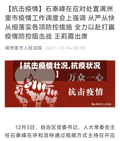 【抗击疫情壮况,抗疫状况】