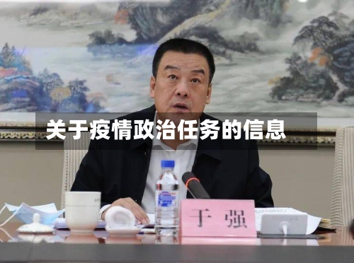 关于疫情政治任务的信息