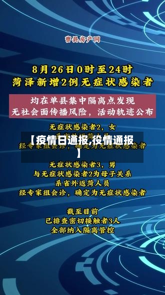 【疫情日通报,役情通报】