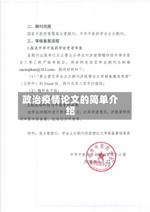 政治疫情论文的简单介绍-第3张图片