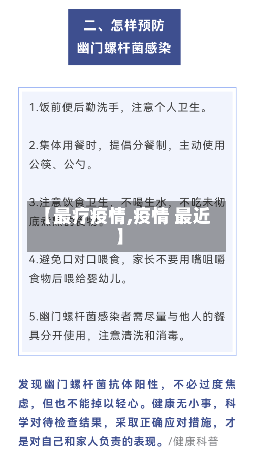 【最疗疫情,疫情 最近】