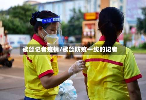 歌颂记者疫情/歌颂防疫一线的记者