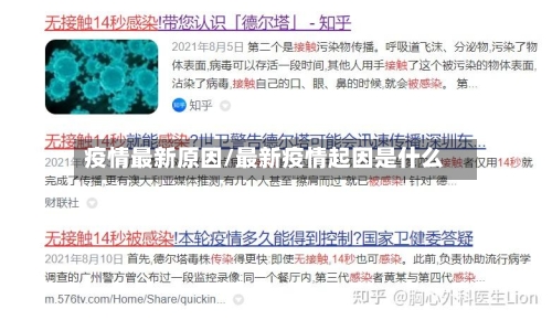 疫情最新原因/最新疫情起因是什么