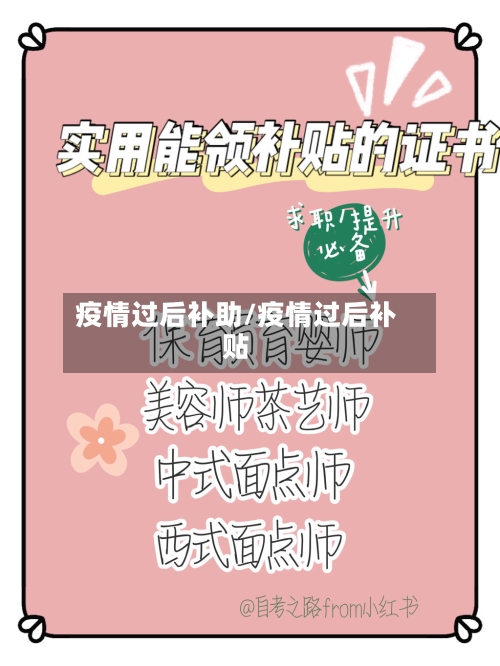 疫情过后补助/疫情过后补贴
