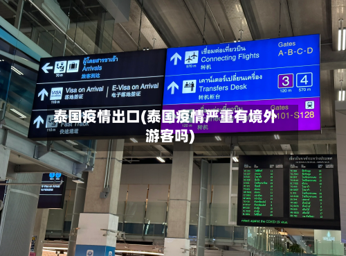 泰国疫情出口(泰国疫情严重有境外游客吗)-第2张图片