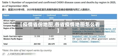 【疫情省份地图,各省疫情地图怎么看】