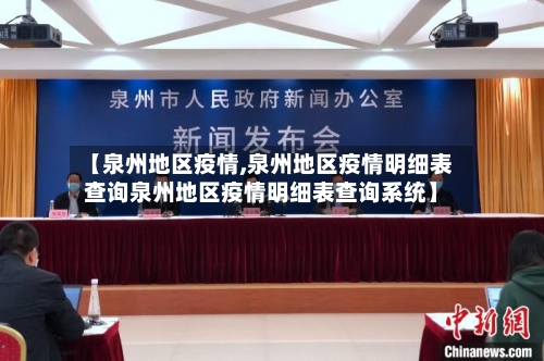 【泉州地区疫情,泉州地区疫情明细表查询泉州地区疫情明细表查询系统】-第2张图片