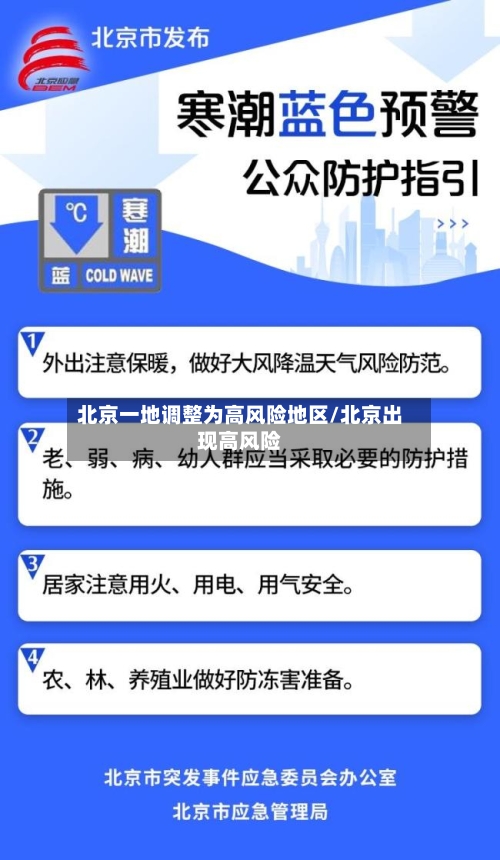 北京一地调整为高风险地区/北京出现高风险-第2张图片