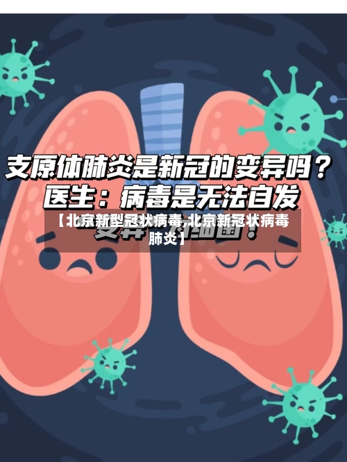 【北京新型冠状病毒,北京新冠状病毒肺炎】-第2张图片