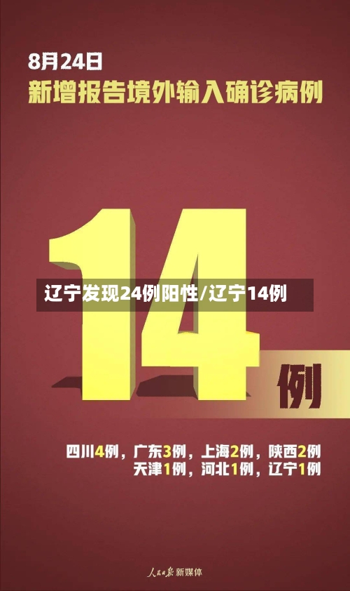 辽宁发现24例阳性/辽宁14例